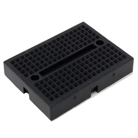 BREADBOARD 2 STRIP 1.8X1.4IN 170 TIE POINTS BLACK