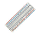 BREADBOARD 2 STRIP 2.1X6.4IN 830 TIE POINTS W/METAL PLATE