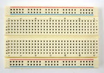 BREADBOARD 2 STRIP 2.1X6.4IN 830 TIE POINTS W/METAL PLATE