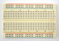 BREADBOARD 2 STRIP 2.1X6.4IN 830 TIE POINTS W/METAL PLATE