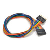 JUMPER WIRE MAL/FEM 8P 1.5IN 24AWG ASSORTED COLOR 0.1IN PITCH