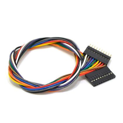 JUMPER WIRE MAL/FEM 10P 1.5IN 24AWG ASSORTED COLOR 0.1IN PITCH