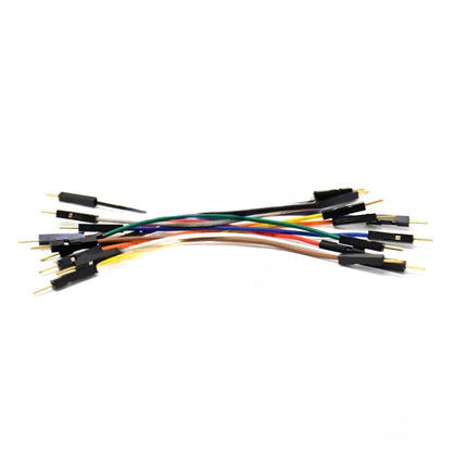 JUMPER WIRE MALE/MALE 3IN 24AWG ASSORTED COLOR 10PCS/PKG