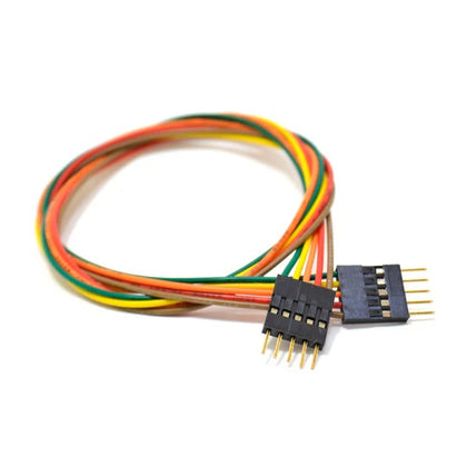 JUMPER WIRE MALE/MALE 5P 1.5IN 24AWG ASSORTED COLOR 0.1IN PITCH