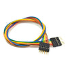 JUMPER WIRE MALE/MALE 6P 1.5IN 24AWG ASSORTED COLOR 0.1IN PITCH