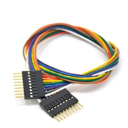 JUMPER WIRE MALE MALE 15IN 24AWG ASSORTED COLOR 0.1IN PITCH