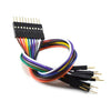 JUMPER WIRE 10P MODULE MALE-1PX 10 MALE 8IN