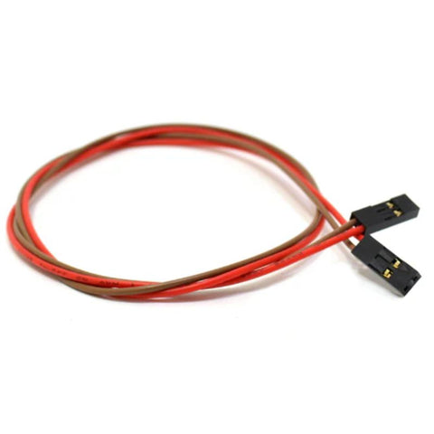 JUMPER WIRE FEM/FEM 2P 15INCH 24AWG ASSORTED COLOR 0.1IN PITCH