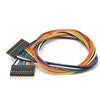 JUMPER WIRE MALE/MALE 10PIN 16IN FLAT CABLE 1.5IN PLUG 24AWG