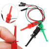 JUMPER WIRE MALE TO GRABBER CLIP 20CM 3PCS/PKG LARGE CLIPS