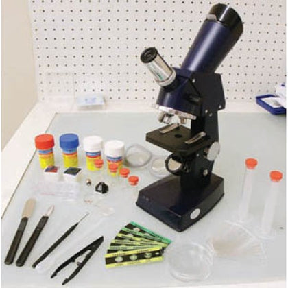 MICROSCOPE 2-WAY 100X-300X-1000X MAGNIFICATION