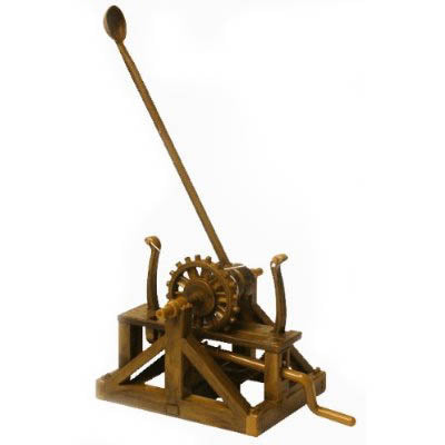 CATAPULT MECHANICAL LEONARDO DA VINCI MODEL KITS