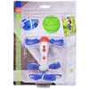 SURVIVAL KIT BINOCULAR WHISTLE COMPASS EMERGENCY SIGNAL MIRROR