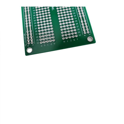 PCB ETCHED DS 2X3IN 5 HOLE PAD WITH POWER BUS