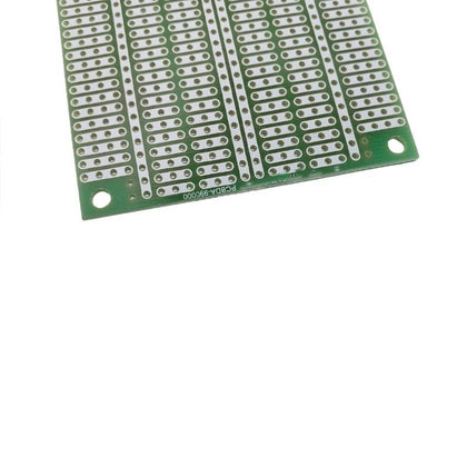 PCB ETCHED DS 6X7IN 3 & 4 HOLE PAD WITH BUS