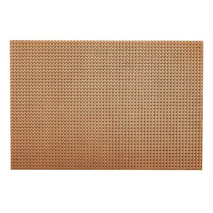 PCB ETCHED SS 3X4IN 1 HOLE PAD PHENOLIC 0.1IN PITCH