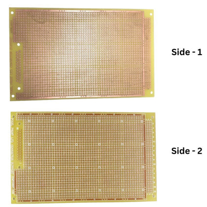PCB ETCHED SS 3X6IN 1 HOLE PAD PHENOLIC 0.1IN PITCH