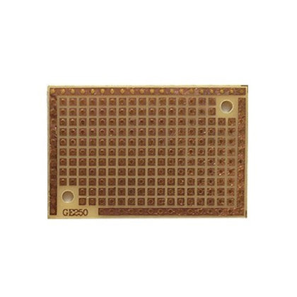 PCB ETCHED SS 1.3X2IN 1 HOLE PAD COPPER POWER BUS 0.1IN PITCH