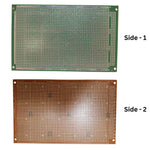 PCB ETCHED SS 4X6IN 1 HOLE PAD POWER BUS TINNED 0.1IN PITCH