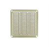 PCB ETCHED SS 2.1X2.1IN 4 HOLE CONNECTED POWER BUS 0.1IN PITCH