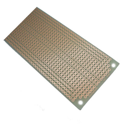 PCB ETCHED SS 7.5X2IN 5CONNECTED PADS WITH POWER BUS