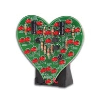 FLASHING LED HEART