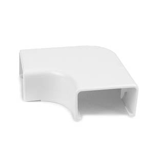 RACEWAY SIDE ELBOW 1.25IN FLAT WHITE FOR KFJ-4469