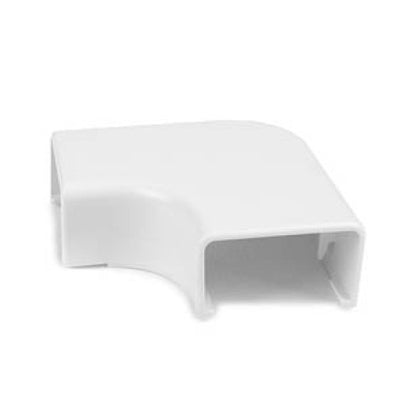 RACEWAY SIDE ELBOW 1.25IN FLAT WHITE FOR KFJ-4469
