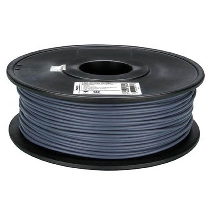 3D FILAMENT PLA GREY 3MM 1KG 2IN CENTER HOLE
