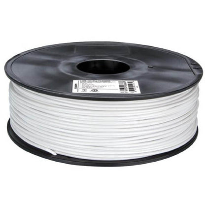 3D FILAMENT PLA WHITE 3MM 1KG 2IN CENTER HOLE