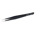 TWEEZER METAL 5.32IN STRAIGHT STD TIP ST-12 ANTISTATIC SAFE