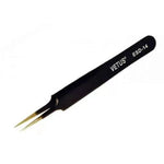TWEEZER METAL 4.76IN STRAIGHT STD TIP ST-14 ANTISTATIC SAFE