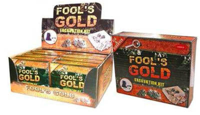 TREASURE FOOLS GOLD EXCAVATION {{KIT