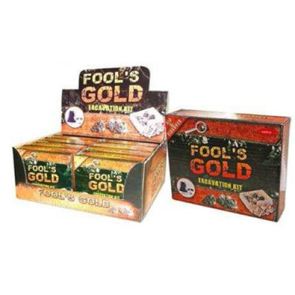 TREASURE FOOLS GOLD EXCAVATION KIT