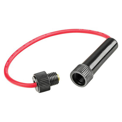 FUSE HOLDER 6.3X32MM INLINE W/WIRE 15A/250VAC/32VDC