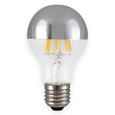 BULB LED G25 E26 WARM WHITE 4.5W DIMMABLE CHROME TOP 120V