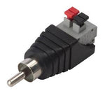 RCA PLUG TO 2P SPRING TERMINAL