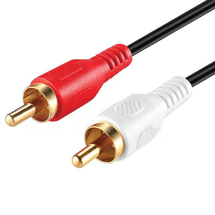 RCA CABLE ASSY M/MX2 6FT GOLD