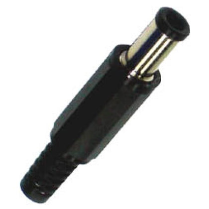 DC POWER PLUG 4.3X6.5X9.5MM STRAIN RELIEF WITH CENTER PIN