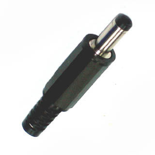 DC POWER PLUG 1.7X4.0X9.5MM STRAIN RELIEF