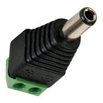 DC POWER PLUG 2.1X5.5MM WITH SCREW TERMINALS