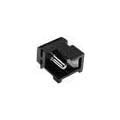 DC POWER JACK 2.1MM PCRA PLASTIC 5.5X7MM{{