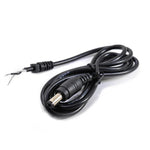 DC POWER CABLE ASSY 2.1MM PLUG TO OPEN WIRE 4FT