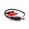 DC POWER CABLE ASSY 2.1MM PL TO ALLIGATOR CLIPS 1FT