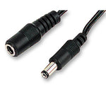 DC POWER CABLE ASSY 2.5MM PL TO 2.5MM JK 9.8FT