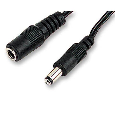 DC POWER CABLE ASSY 2.1MM PL TO 2.1MM JK 9.8FT
