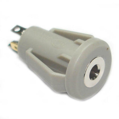 AUDIO JK 2.5 STEREO 4C SNAP-IN PANEL MOUNT PLASTIC