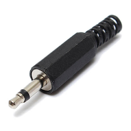 AUDIO PL 3.5 MONO PLAST BLK SR