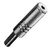 AUDIO JACK 3.5 STEREO IN-LINE STRAIN RELIEF SHIELDED METAL