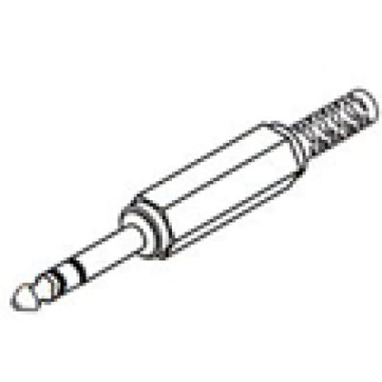 AUDIO PL 3.5 STEREO PLAST IL SR BLK